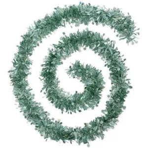 Feeric Light & Christmas Guirlande de Noël large 10 cm avec étoiles Laser Vert amande Longueur 2 mètresVendu parcarrefour