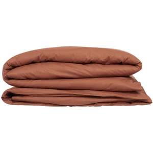 ATMOSPHERA Créateur d'intérieur - Housse de Couette Intérieur 240x220cm Terracotta pas cher