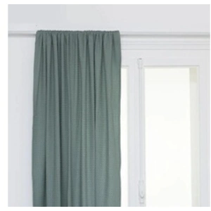 Atmosphera Créateur D'intérieur - Rideau Widdy 130x260cm vert céladon pas cher