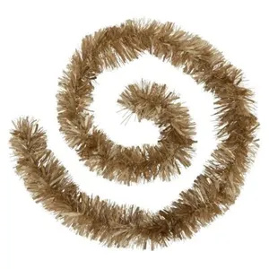 Feeric Light & Christmas Guirlande de Noël large 10 cm Beige Nude Longueur 2 mètres pas cher