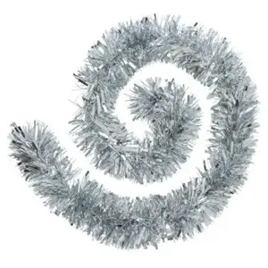 Feeric Light & Christmas Guirlande de Noël BOA large 15 cm Argent 2 tons Longueur 2 mètres pas cher