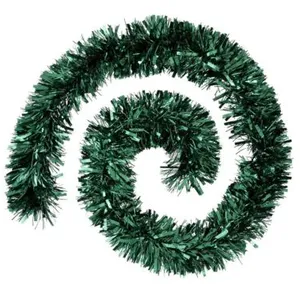 Feeric Light & Christmas Guirlande de Noël BOA large 15 cm Vert olive 2 tons Longueur 2 mètres pas cher