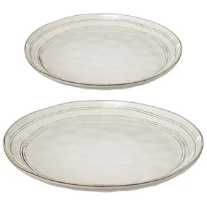 Comparateur de prix : Merkloos / Sans marque Secret de Gourmet - Service de table 12 pièces « Flower » gris