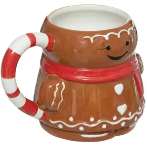 BUT Mug H.13,2 cm PAIN D'EPICE Multicolore pas cher