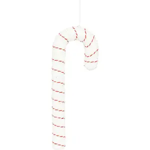 Déco de Noël lumineuse Sucre d'orge 20 led h 50 cm - Feeric Christmas pas cher