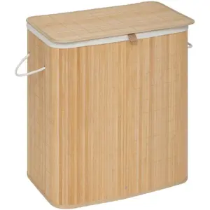 3S. x Home Panier a linge rectangulaire 100L pas cher