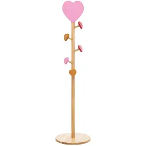 Comparateur de prix : Atmosphera - Porte-Manteau Enfant coeur solea Beige h135cm
