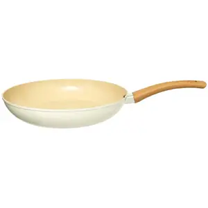 5five - poêle "harmony" d28cm en aluminium forgé beige pas cher
