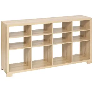 Buffet Bivoak Étagères Modulable 137x76cm Effet Bois - 5five pas cher