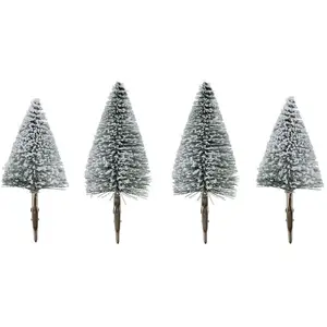 FÉÉRIC LIGHTS AND CHRISTMAS SDN PLAST SAPIN X4 VERT 15CM - Atmosphera créateur d'intérieur