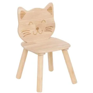 Comparateur de prix : Chaise Pour Enfant Chat Pia En Bois Atmosphera For Kids