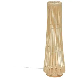 Lampadaire "Mahe" H100cm beige - Atmosphera createur d'interieur pas cher