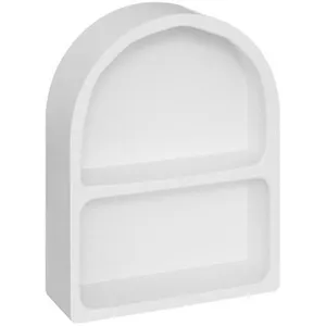 Comparateur de prix : Atmosphera Créateur D'intérieur - tagère Murale Soleya Blanc Atmosphera