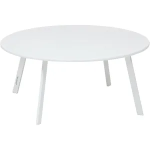 HESPERIDE Table d'appoint - Hespéride - Saona - Ronde - Acier - D70 cm - Blanc pas cher