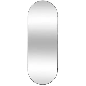 Miroir Selena en métal H112cm noir - Atmosphera créateur d'intérieur pas cher
