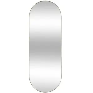 Atmosphera Créateur D'intérieur - Miroir Selena en métal H112cm doré