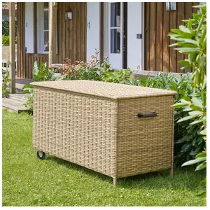 Comparateur de prix : HESPERIDE Coffre extérieur Bayana savana petit modèle Hespéride - Naturel