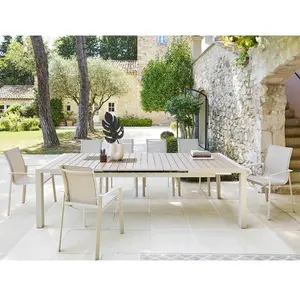 Comparateur de prix : HESPERIDE Table extensible 10p Evasion lin et argile Hespéride - Lin