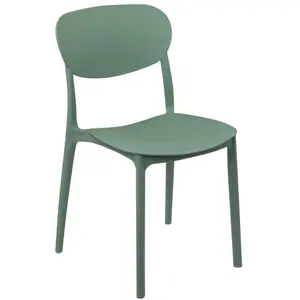Five Simply Smart - Chaise empilable plastique vert plasta - 5five