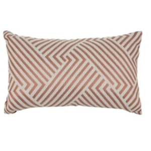 Atmosphera Créateur d'intérieur - Coussin Déco Jacquard 30x50cm Terracotta pas cher