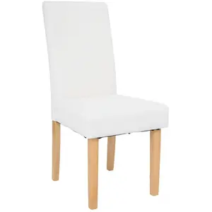 Comparateur de prix : Atmosphera Créateur D'intérieur - Chaise à housser Jana blanc