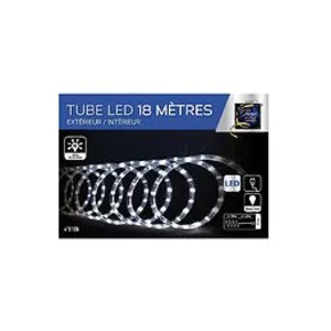 Comparateur de prix : EMINZA Tube électrique extérieur 18m 324 led blanc froid - Feeric lights & christmas