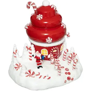 Comparateur de prix : Village de Noël lumineux cupcake et Père Noël - Feeric Christmas