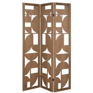 Comparateur de prix : Paravent - ATMOSPHERA - Hernan - H170cm - Marron - Contemporain - Design