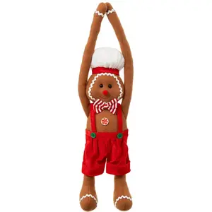 FEERIC LIGHTS & CHRISTMAS Déco de Noël Bonhomme Pain d'épice à accrocher H 72 cm pas cher