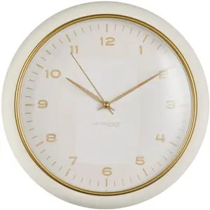 3S. x Home Horloge Clarisse Blanc pas cher