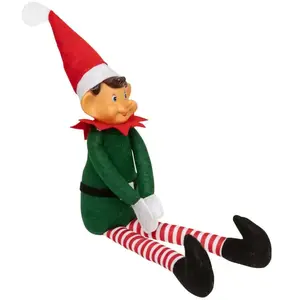Déco de Noël Lutin farceur H 40 cm - Feeric Christmas pas cher