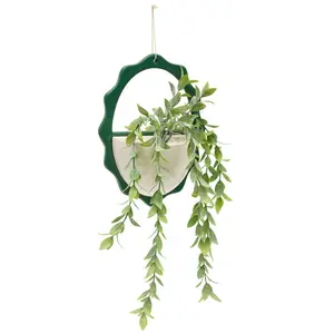 Atmosphera - Plante à Suspendre en céramique Cheri h40cm - BlancVendu parcarrefour