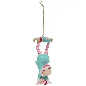Sujet lutin H.13cm résine assorti - Feeric lights & christmas pas cher
