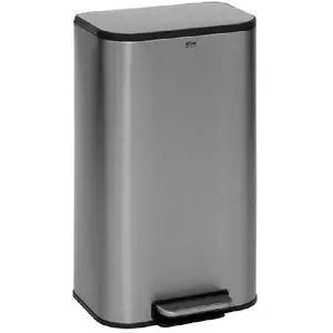 Comparateur de prix : 3S. x Home Poubelle 30L inox Mat Smart