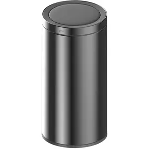Comparateur de prix : FIVE SIMPLY SMART Poubelle automatique delta en métal noir 40l POUBELLES_DELTA