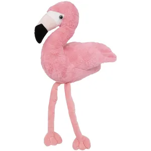 PELUCHE FLAMANT ROSE MINGO - Atmosphera createur d'interieur pas cher