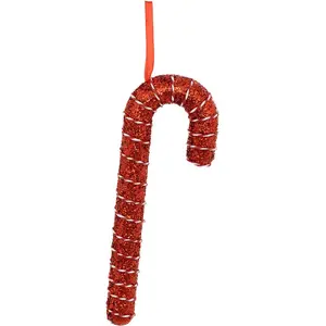 Déco de Noël Sucre d'orge Rouge et Blanc H 34 cmVendu paramazon