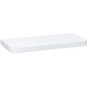 5five - étagère "fixy" arrondie blanc 60x23,5cm