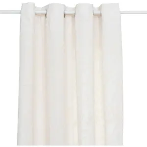 3S. x Home Rideau Willow jacquard ivoire 135x260cm pas cher