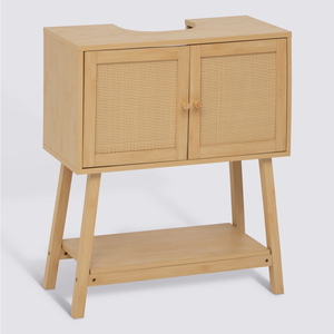 Meuble sous-lavabo cane marron CANE pas cher