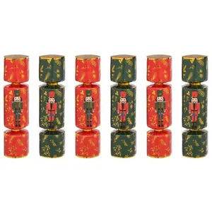 Comparateur de prix : Lot de 6 crackers imprimés Casse-Noisette