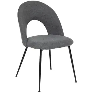 Comparateur de prix : Chaise "Raven" gris - Atmosphera createur d'interieur - Gris
