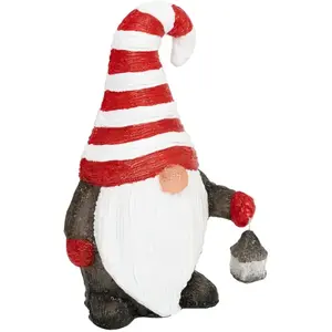 Déco lumineuse Gnome 40 LED Blanc froid H 39.5 cm - Feeric Christmas pas cher