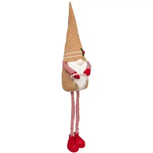 Comparateur de prix : Déco de Noël Gnome Pain d'épice téléscopique H maxi 150 cm