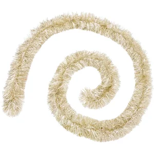 Comparateur de prix : Guirlande de Noël BOA large 20 cm Doré Longueur 5 mètres