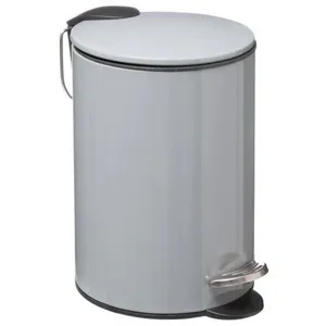 Comparateur de prix : 5five Simply Smart - Poubelle métal soft close 3l colorama gris - 5five