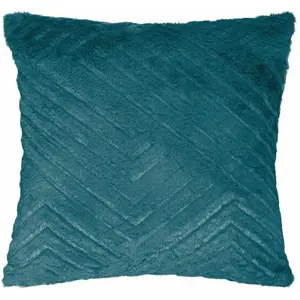 Comparateur de prix : ATMOSPHERA CREATEUR D'INTERIEUR Créateur d'intérieur - Coussin Déco 3D à Motifs Four Geo 45x45cm Bleu