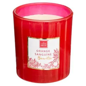 ATMOSPHERA Comptoir de la Bougie - Bougie Parfumée Mael 190g Orange Sanguine pas cher