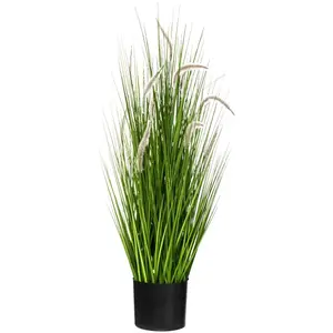 Comparateur de prix : Atmosphera Créateur D'intérieur - Herbe artificielle en pot H100cm