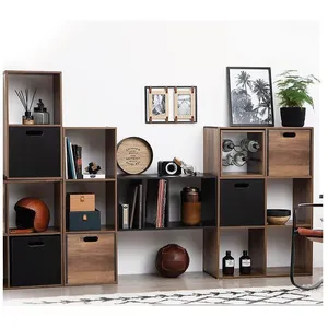 Comparateur de prix : FIVE Atmosphera - Etagère 2 Cases Mix - P. 34,5 cm x H. 67,5 cm - Marron
